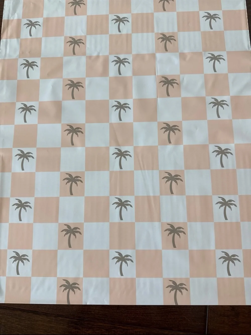 20 Pack - 14.5x19” XL Palm Tree 🌴 Check Poly Mailers